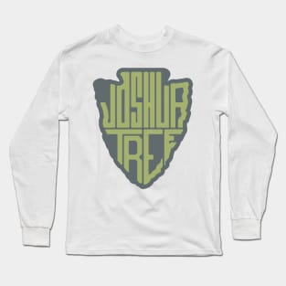 Joshua Tree National Park name arrowhead Long Sleeve T-Shirt